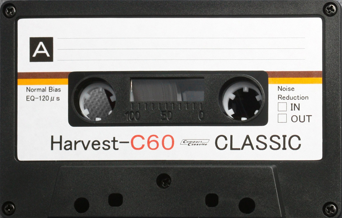 Compact Cassette Classic Harvest 60 Type I Normal 2022 Worldwide