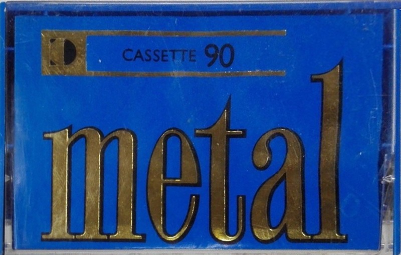 Compact Cassette Polimer 90 Type IV Metal 1983 Hungary