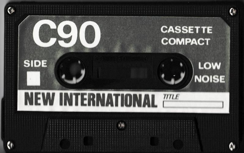 Compact Cassette New International 90 "C-90-X" Type I Normal Unknown Country