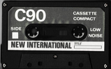 Compact Cassette New International 90 "C-90-X" Type I Normal Unknown Country