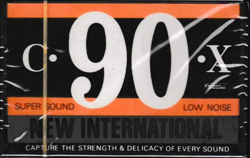 Compact Cassette:  New International -  90