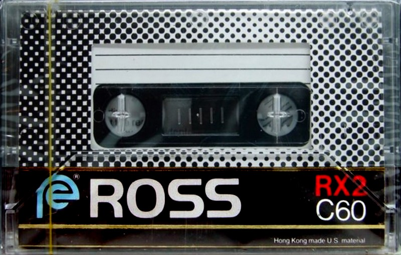 Compact Cassette Ross RX 2 60 Type I Normal USA
