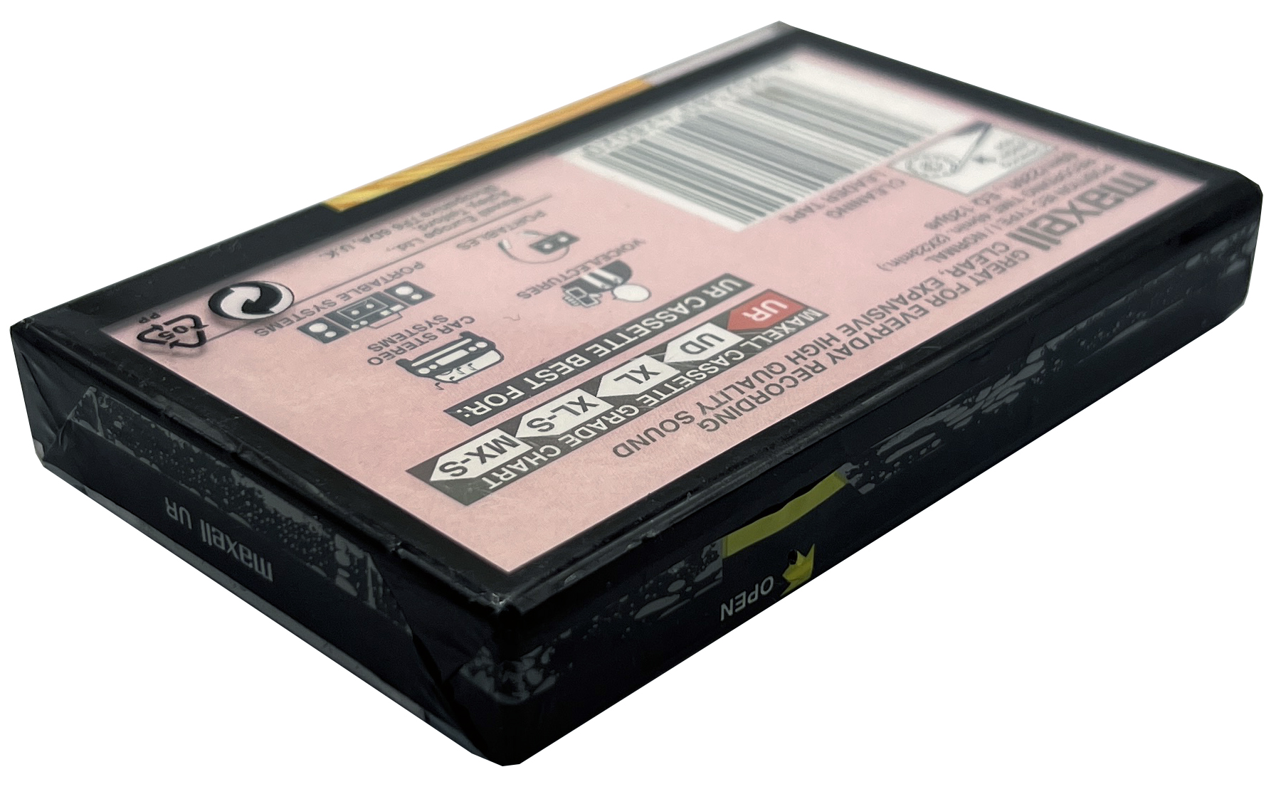 Compact Cassette Maxell UR 46 "UR-46(L) MEL" Type I Normal 2000 Europe