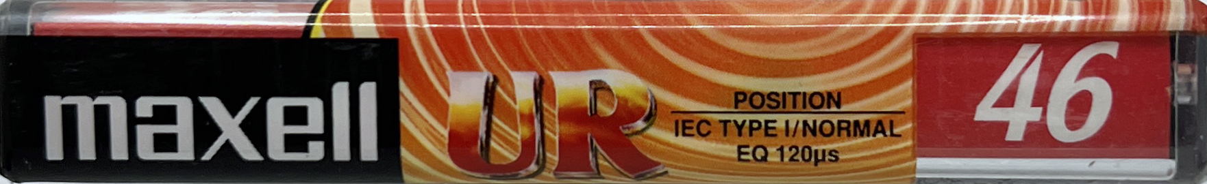 Compact Cassette Maxell UR 46 "UR-46(L) MEL" Type I Normal 2000 Europe