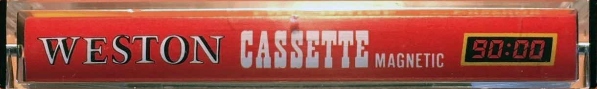 Compact Cassette Weston 90 Type I Normal 1977 India
