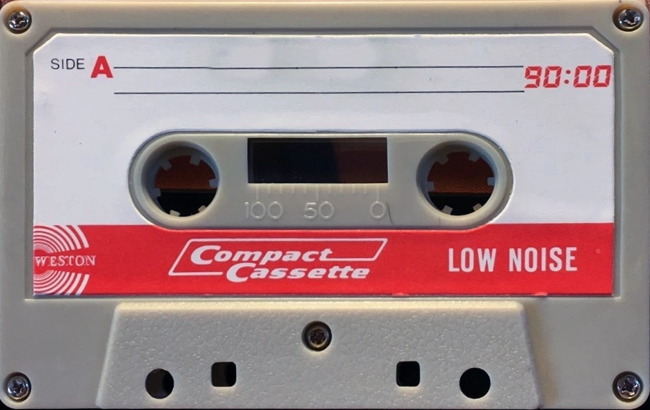 Compact Cassette Weston 90 Type I Normal 1977 India