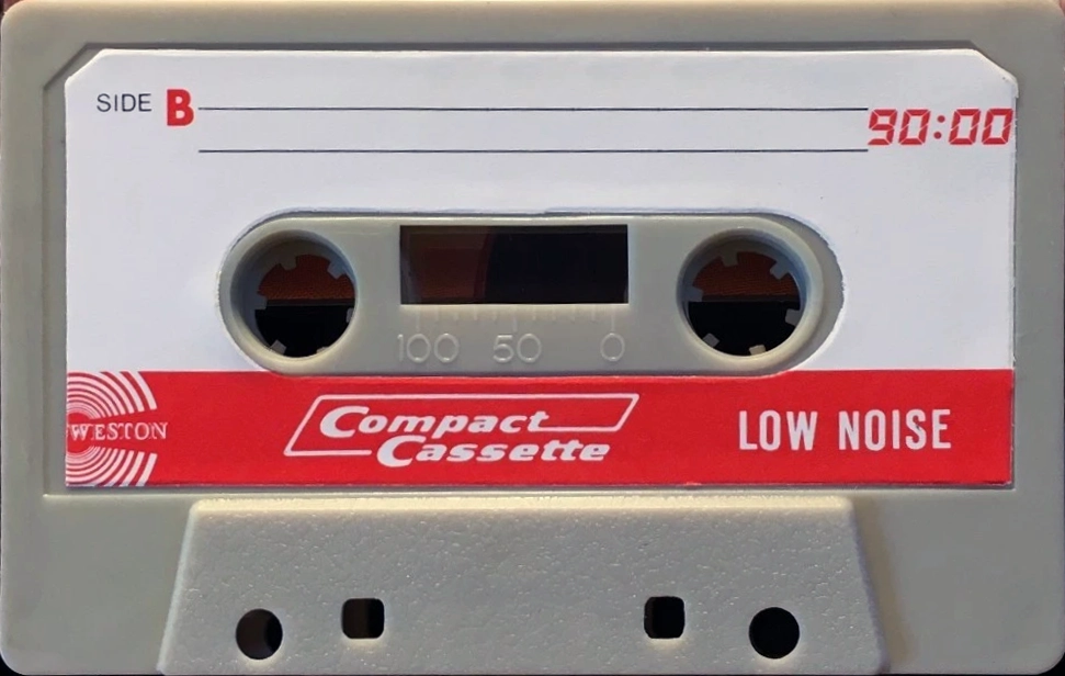 Compact Cassette Weston 90 Type I Normal 1977 India