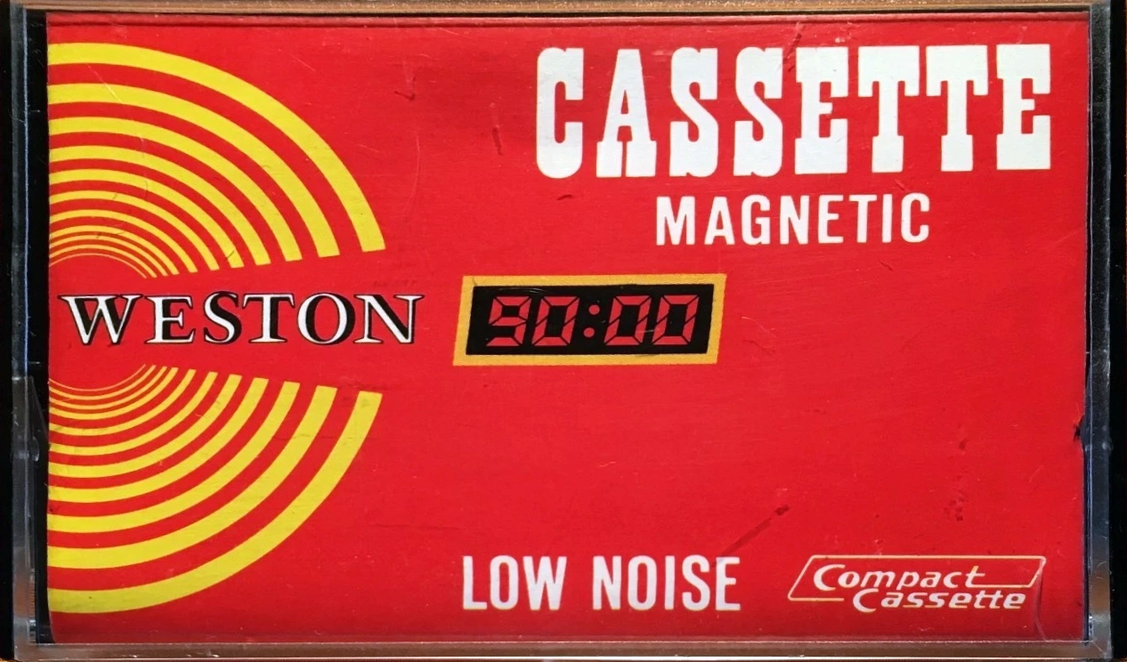 Compact Cassette Weston 90 Type I Normal 1977 India