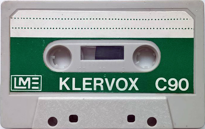 Compact Cassette LME KLERVOX 90 Type I Normal France
