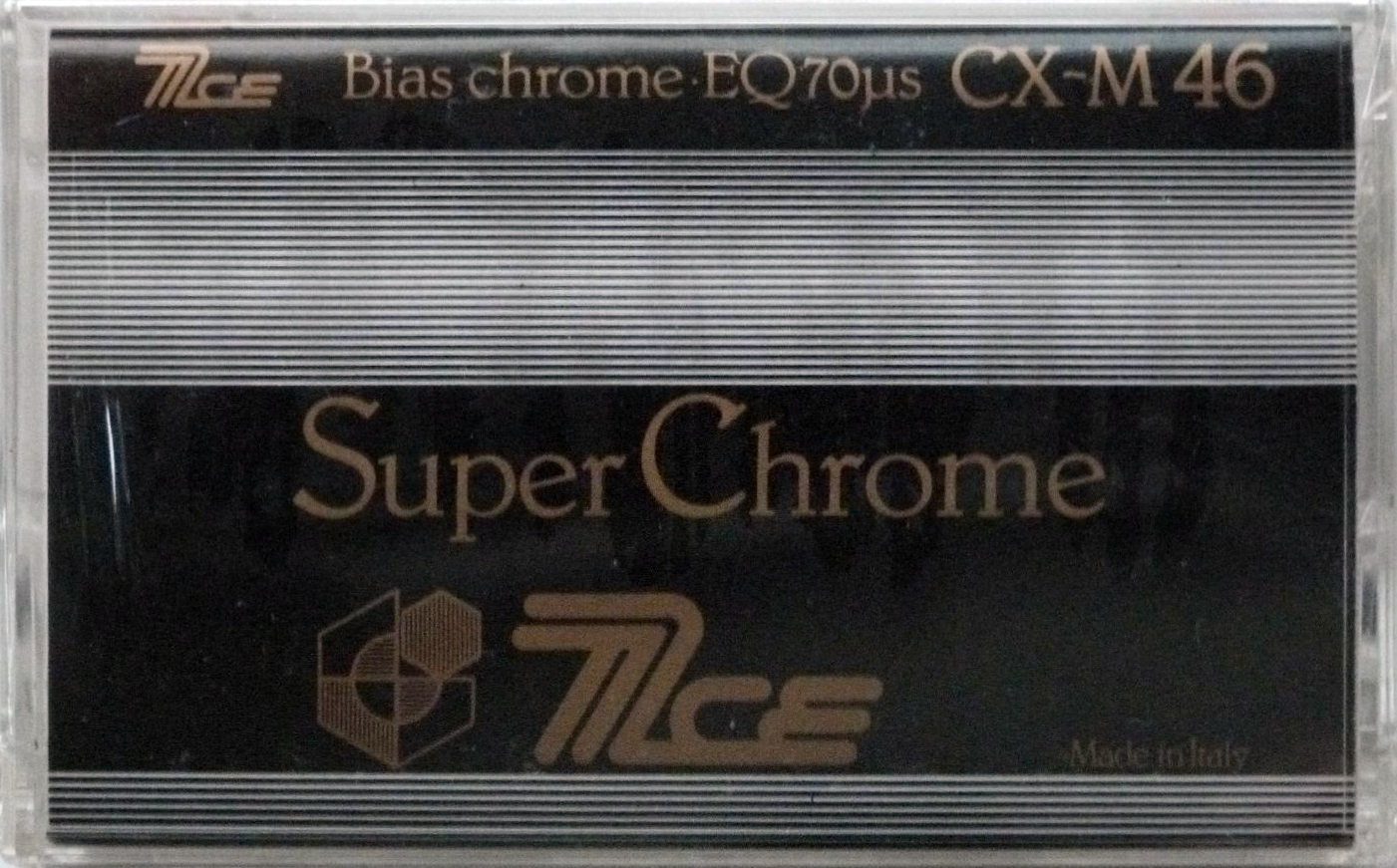 Compact Cassette MCE CX-M 46 Type II Chrome 1982 Italy