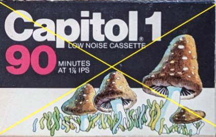Compact Cassette Capitol 1 90 Type I Normal 1971 USA