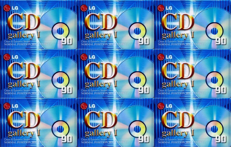 Compact Cassette: GoldStar / LG LG - CD Gallery I 90