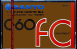 Compact Cassette Sanyo FC 60 Type III Ferro Chrome 1978 Japan