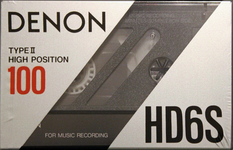 Compact Cassette: Nippon Columbia / Denon Denon - HD6S 100