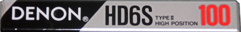 Compact Cassette: Nippon Columbia / Denon Denon - HD6S 100