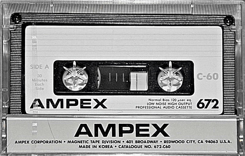 Compact Cassette:  Ampex - 672 60