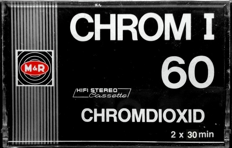 Compact Cassette M&R Chrom I 60 Type I Normal 1981 Germany