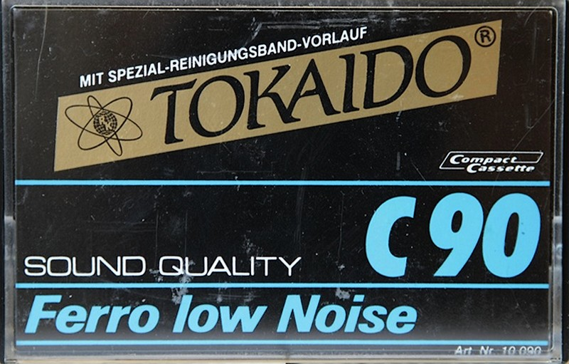 Compact Cassette Tokaido Ferro Low Noise 90 "Sound Quality" Type I Normal 1985 Europe