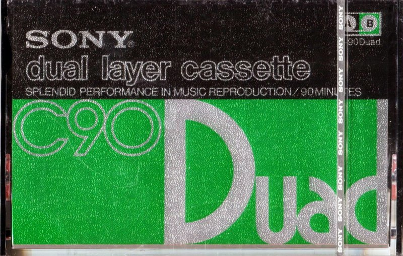 Compact Cassette Sony Duad 90 Type I Normal 1977 Japan