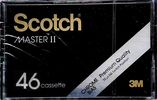 Compact Cassette Scotch Master II 46 Type II Chrome 1982 USA
