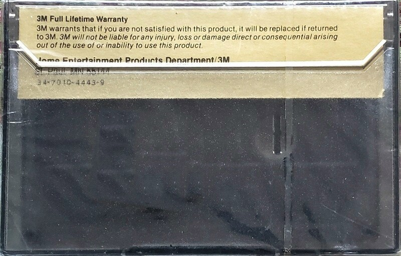 Compact Cassette Scotch Master II 46 Type II Chrome 1982 USA