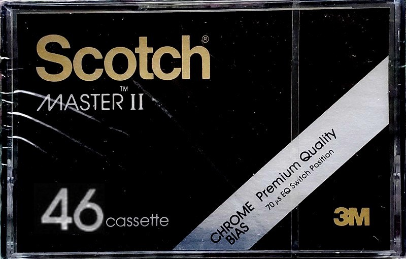 Compact Cassette: 3M Scotch - Master II 46