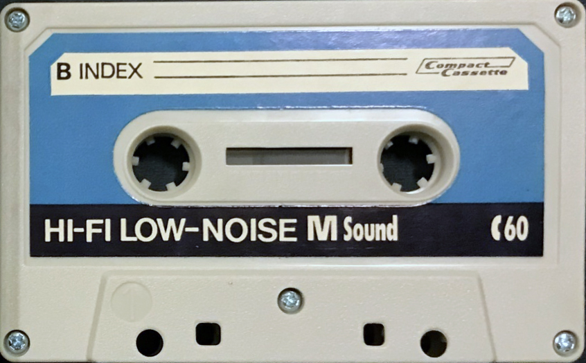 Compact Cassette M Sound 60 Type I Normal 1976 Europe