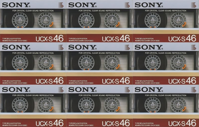 Compact Cassette: Sony  - UCX-S 46