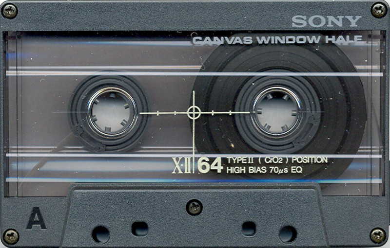 Compact Cassette Sony XII 64 Type II Chrome 1991 Japan