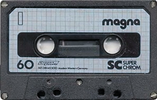 Compact Cassette Magna SC 60 Type II Chrome 1979 Europe