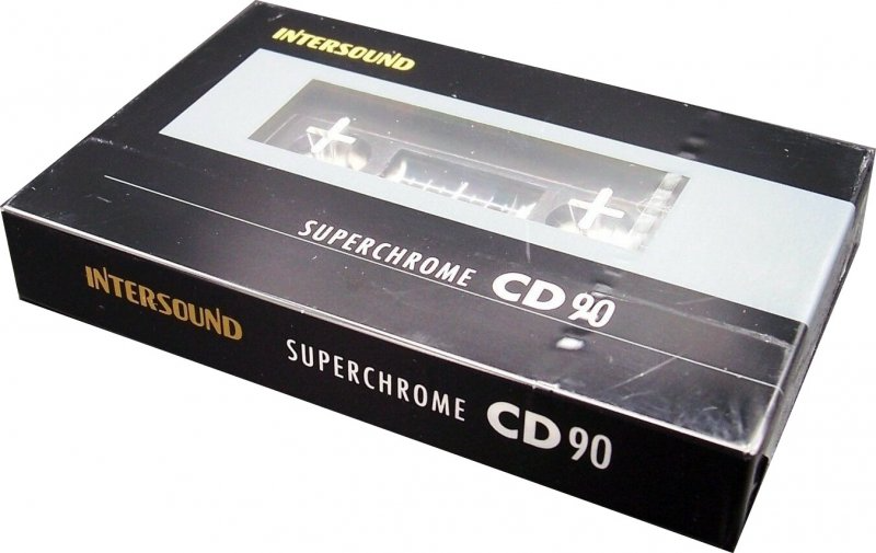Compact Cassette Intersound CD 90 Type II Chrome 1980 Europe
