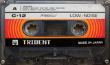 Compact Cassette Trident 12 Demonstration Tape Japan