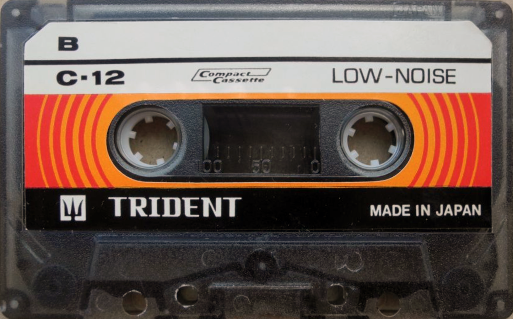 Compact Cassette Trident 12 Demonstration Tape Japan