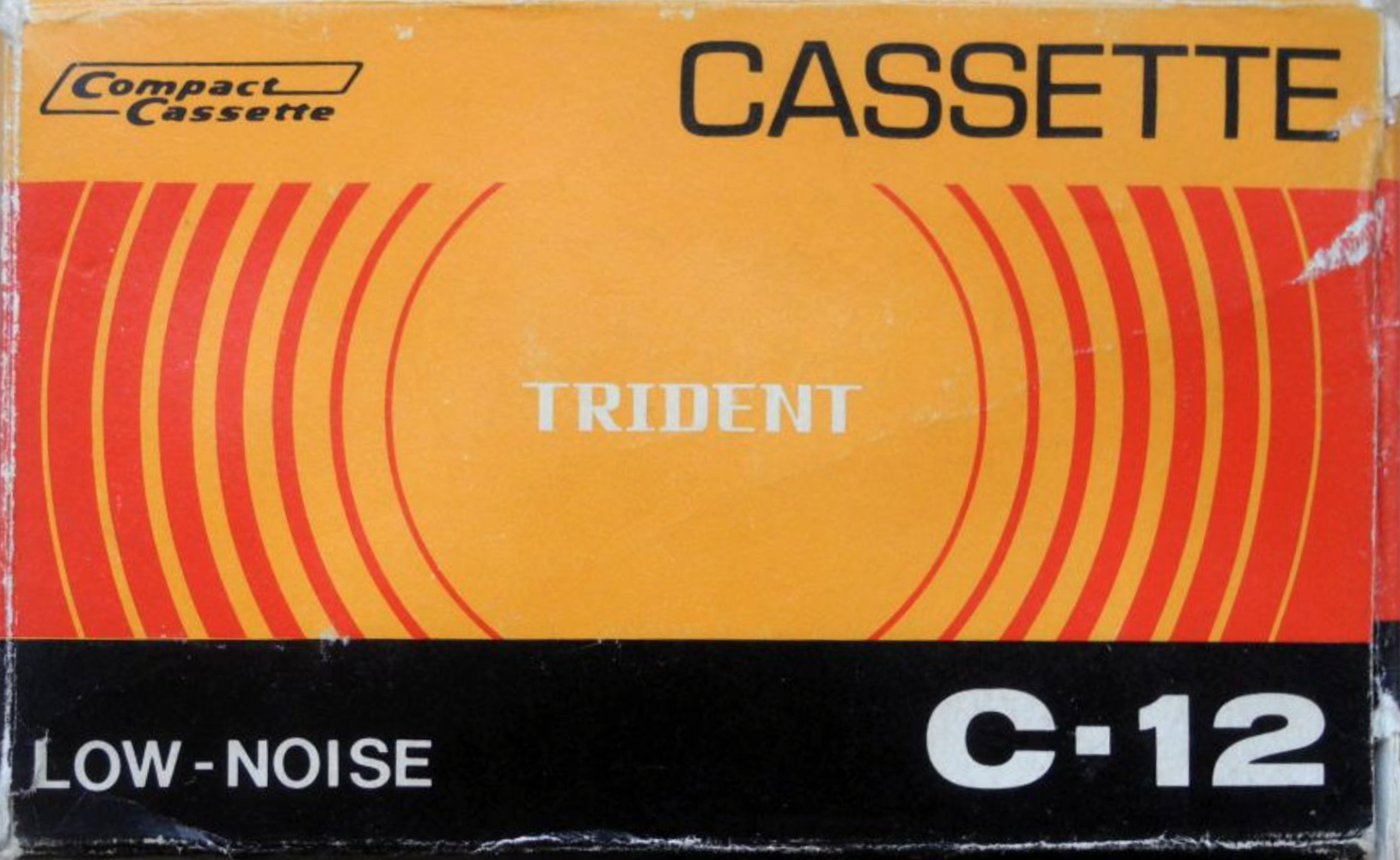 Compact Cassette Trident 12 Demonstration Tape Japan