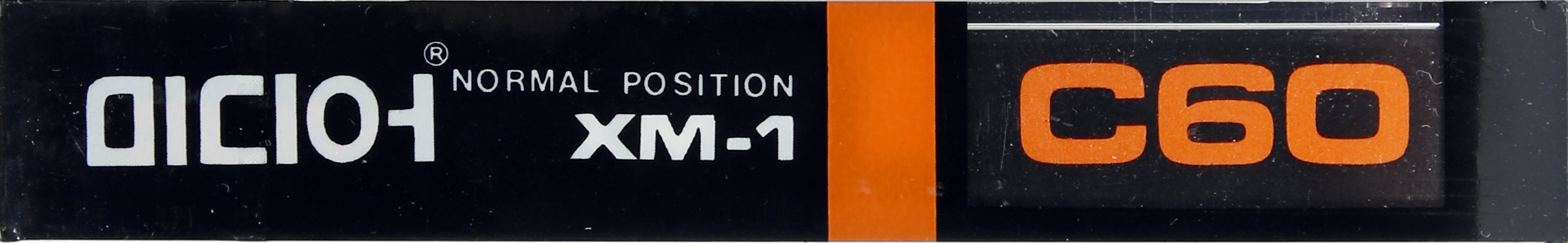 Compact Cassette Media XM-1 60 Type I Normal 1988 South Korea