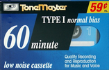 Compact Cassette ToneMaster 60 Type I Normal 2010 USA