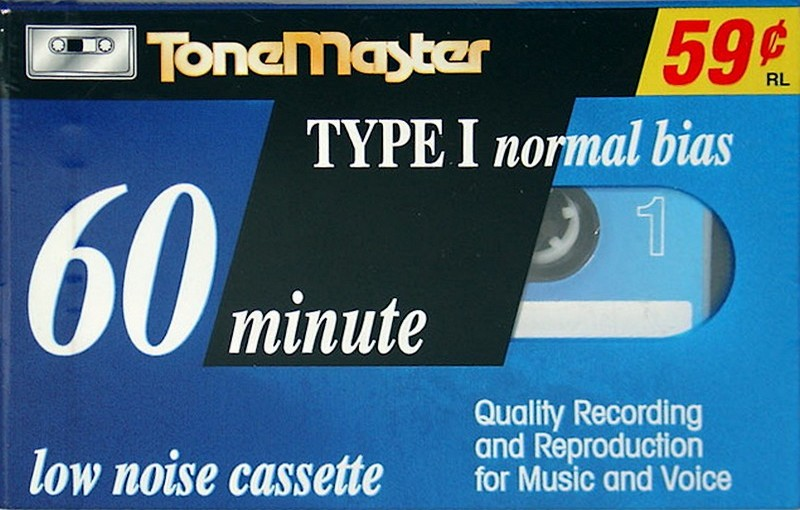 Compact Cassette: Unknown ToneMaster -  60