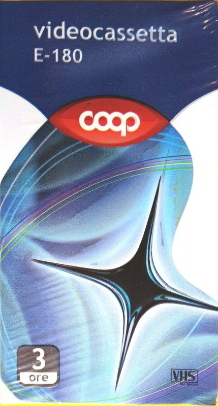 VHS, Video Home System Coop 180 Type I Normal Italy