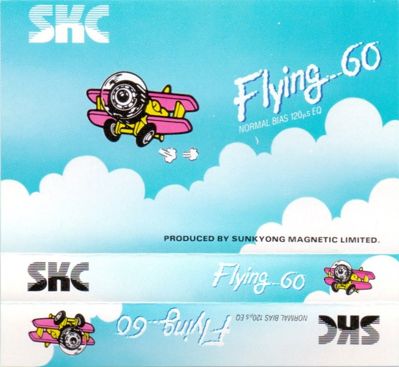 Compact Cassette: Sunkyong Magnetic Limited (SKM) SKC - Flying 60