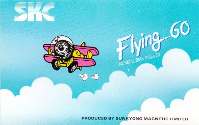 Compact Cassette: Sunkyong Magnetic Limited (SKM) SKC - Flying 60