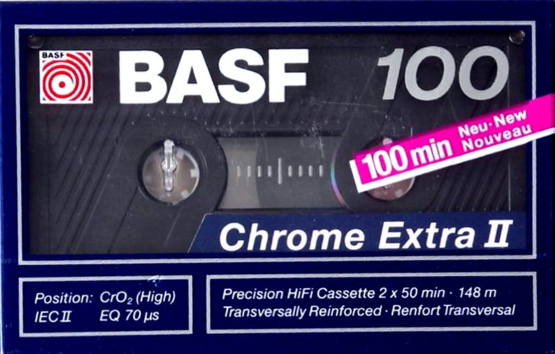 Compact Cassette: BASF  - Chrome Extra II 90