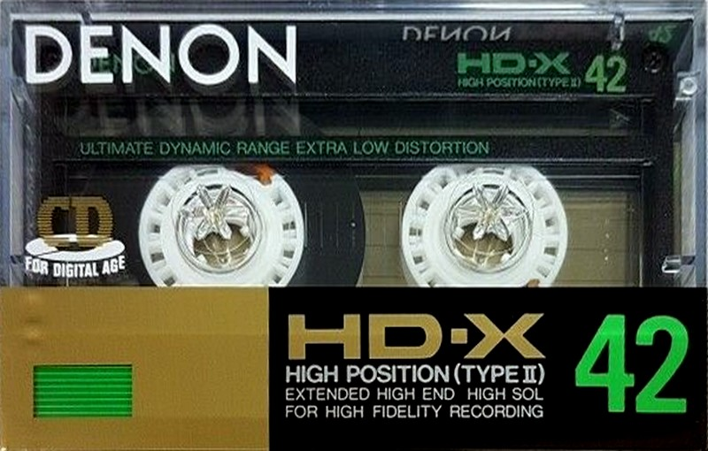 Compact Cassette: Nippon Columbia / Denon Denon - HD-X 42