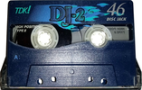 Compact Cassette TDK DJ2 Disc Jack 46 "DJ2-46N" Type II Chrome 1996 Japan