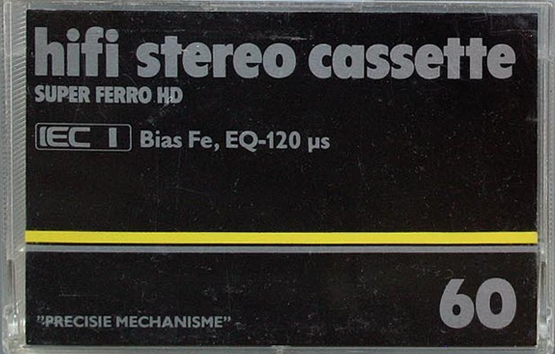 Compact Cassette: AGFA Hema - Super Ferro HD 60