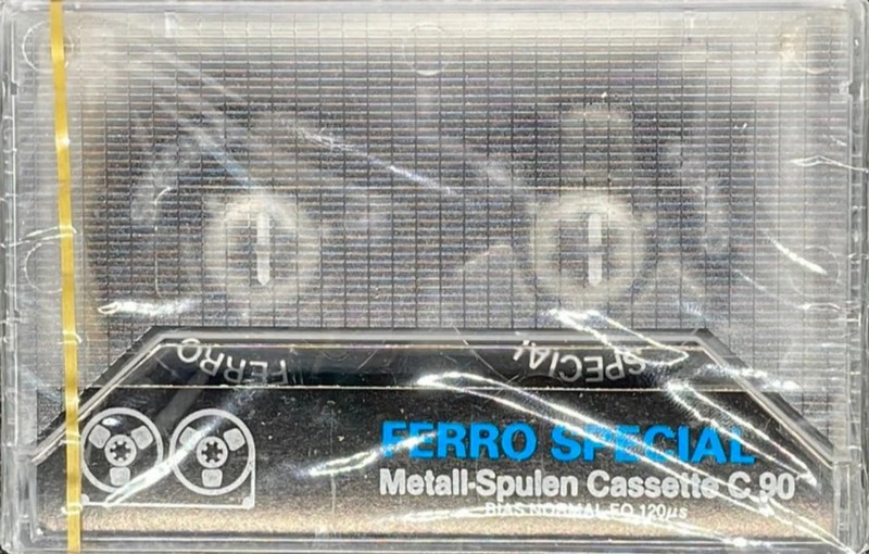 Compact Cassette: Unknown Metall-Spulen - Ferro Special 90