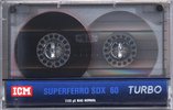 Compact Cassette ICM SDX 60 Type I Normal 1986 Europe