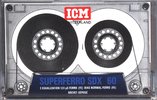 Compact Cassette ICM SDX 60 Type I Normal 1986 Europe