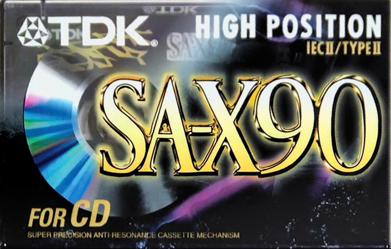 Compact Cassette: TDK  - SA-X 90