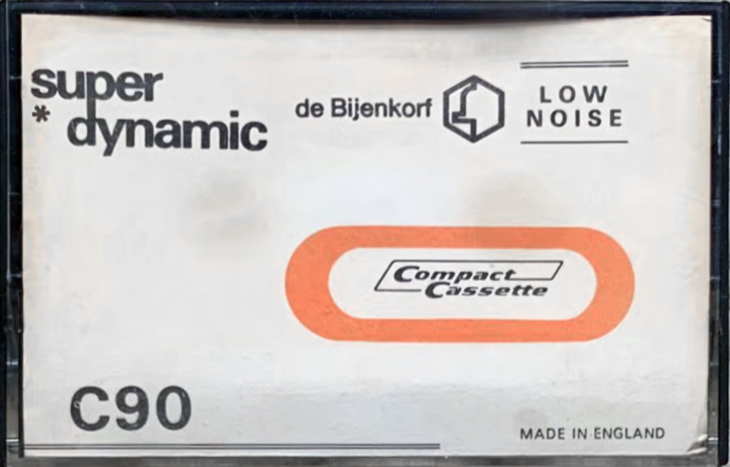 Compact Cassette de Bijenkorf 90 Type I Normal Europe
