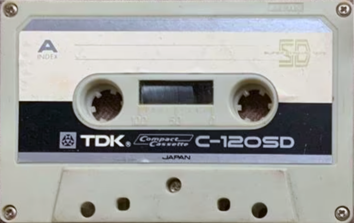 Compact Cassette TDK SD 120 Type I Normal 1970 Europe